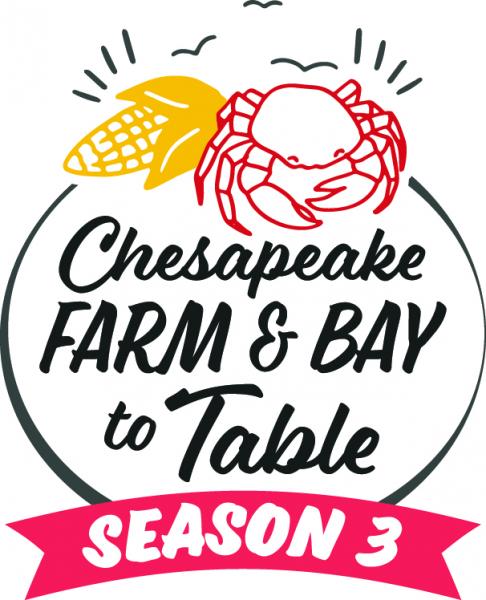 Chesapeake Farm and Bay to Table, yellow corn and red crab